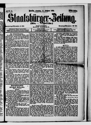 Staatsbürger-Zeitung on Feb 12, 1882
