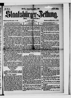 Staatsbürger-Zeitung on Mar 2, 1882