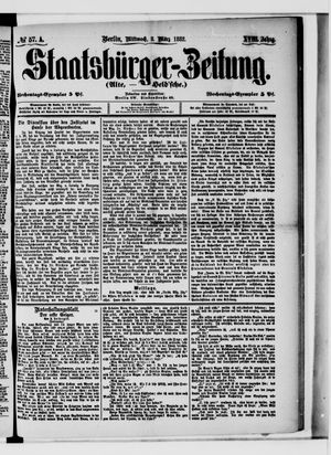 Staatsbürger-Zeitung on Mar 8, 1882