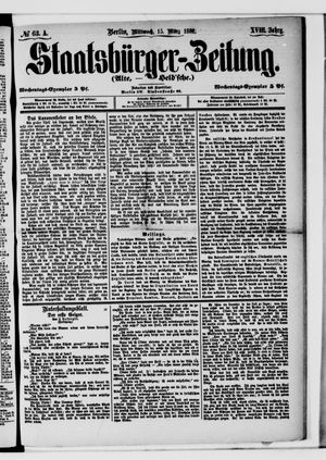 Staatsbürger-Zeitung on Mar 15, 1882