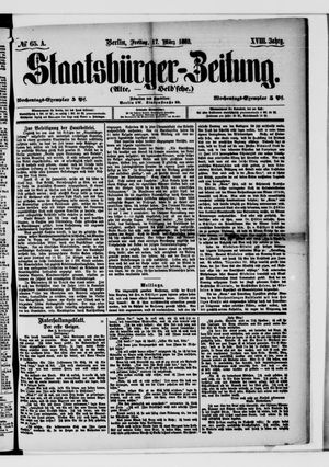 Staatsbürger-Zeitung vom 17.03.1882