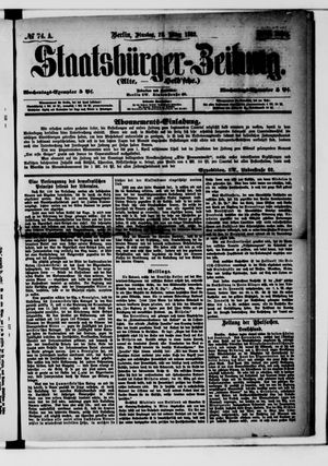 Staatsbürger-Zeitung on Mar 28, 1882