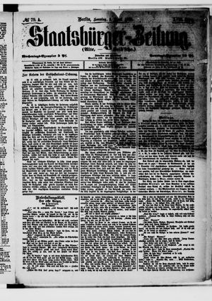 Staatsbürger-Zeitung vom 02.04.1882