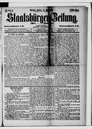 Staatsbürger-Zeitung on May 12, 1882