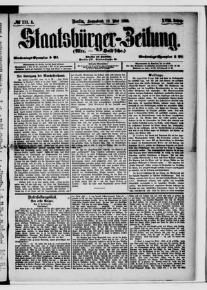 Staatsbürger-Zeitung vom 13.05.1882