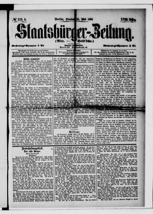 Staatsbürger-Zeitung on May 16, 1882