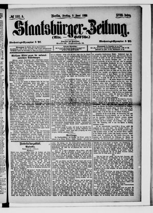 Staatsbürger-Zeitung on Jun 9, 1882