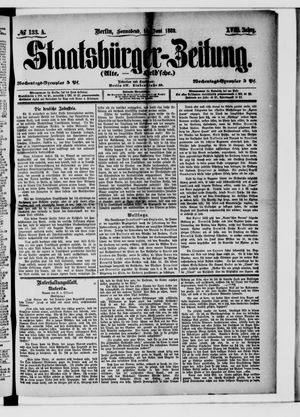 Staatsbürger-Zeitung vom 10.06.1882