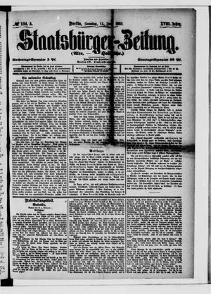 Staatsbürger-Zeitung vom 11.06.1882