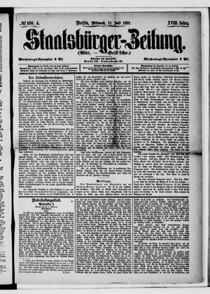 Staatsbürger-Zeitung on Jul 12, 1882