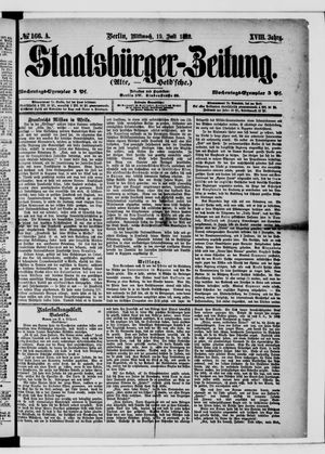 Staatsbürger-Zeitung on Jul 19, 1882
