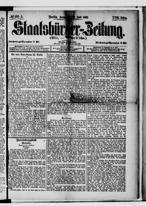 Staatsbürger-Zeitung on Jul 22, 1882