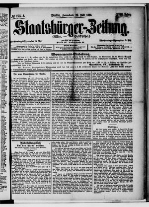 Staatsbürger-Zeitung vom 29.07.1882