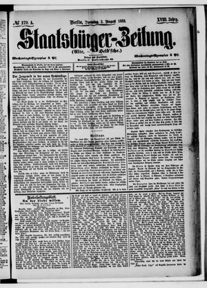 Staatsbürger-Zeitung vom 03.08.1882