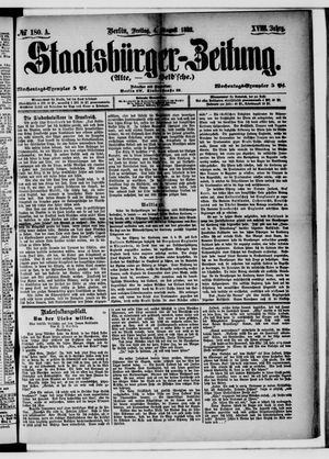 Staatsbürger-Zeitung vom 04.08.1882