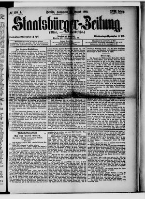 Staatsbürger-Zeitung vom 26.08.1882