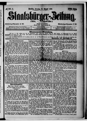 Staatsbürger-Zeitung vom 29.08.1882