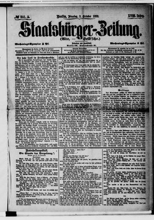 Staatsbürger-Zeitung vom 03.10.1882
