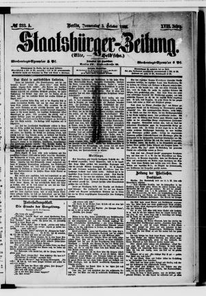 Staatsbürger-Zeitung vom 05.10.1882