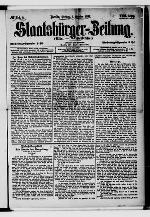 Staatsbürger-Zeitung vom 06.10.1882