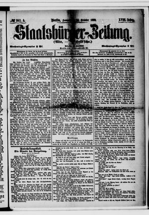 Staatsbürger-Zeitung vom 14.10.1882