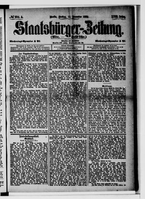 Staatsbürger-Zeitung vom 15.12.1882