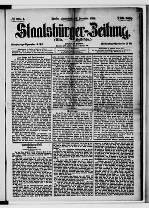 Staatsbürger-Zeitung on Dec 16, 1882