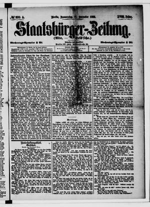 Staatsbürger-Zeitung vom 21.12.1882