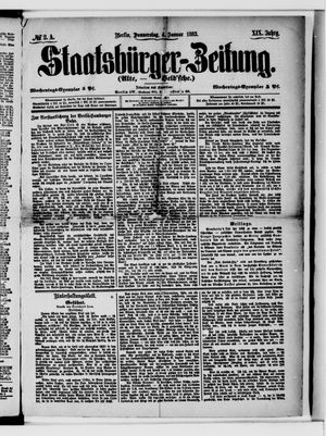 Staatsbürger-Zeitung vom 04.01.1883