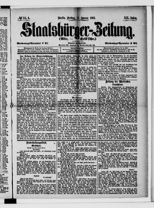 Staatsbürger-Zeitung vom 19.01.1883