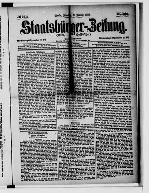 Staatsbürger-Zeitung vom 30.01.1883
