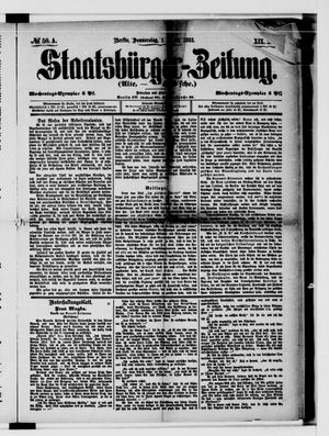 Staatsbürger-Zeitung vom 01.03.1883