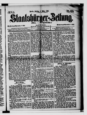 Staatsbürger-Zeitung on Mar 2, 1883