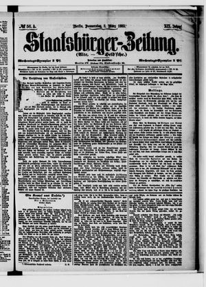 Staatsbürger-Zeitung on Mar 8, 1883
