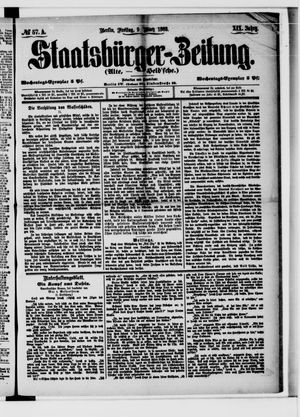 Staatsbürger-Zeitung vom 09.03.1883