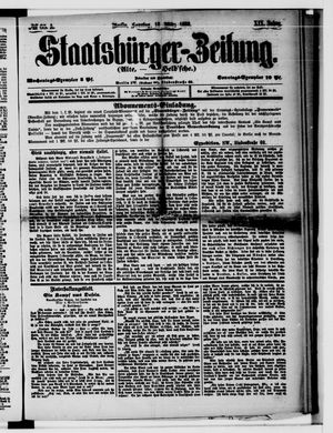 Staatsbürger-Zeitung vom 18.03.1883