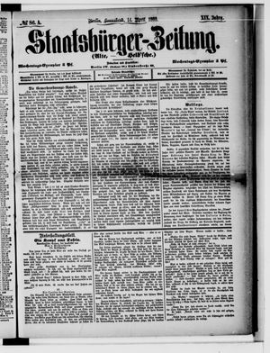 Staatsbürger-Zeitung vom 14.04.1883