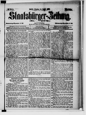 Staatsbürger-Zeitung on Apr 24, 1883