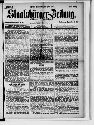 Staatsbürger-Zeitung vom 10.05.1883