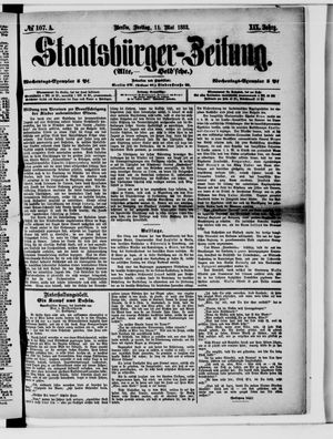 Staatsbürger-Zeitung on May 11, 1883