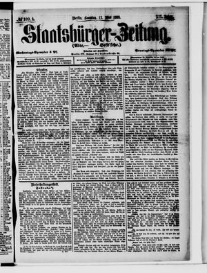 Staatsbürger-Zeitung on May 13, 1883