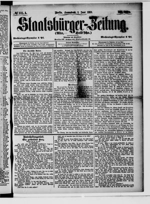 Staatsbürger-Zeitung on Jun 2, 1883