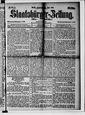 Staatsbürger-Zeitung on Jun 21, 1883