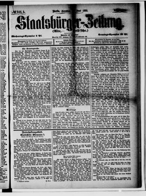 Staatsbürger-Zeitung vom 24.06.1883