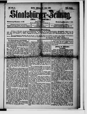 Staatsbürger-Zeitung vom 27.06.1883