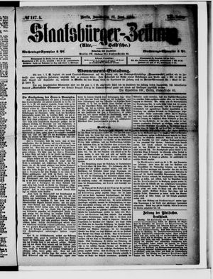 Staatsbürger-Zeitung vom 28.06.1883