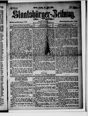 Staatsbürger-Zeitung on Jun 29, 1883