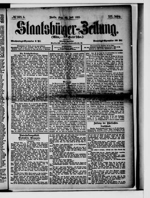 Staatsbürger-Zeitung on Jul 22, 1883