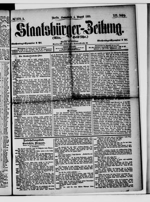 Staatsbürger-Zeitung vom 04.08.1883