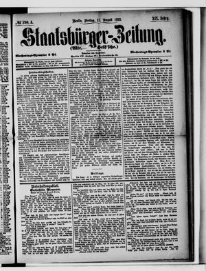 Staatsbürger-Zeitung vom 17.08.1883